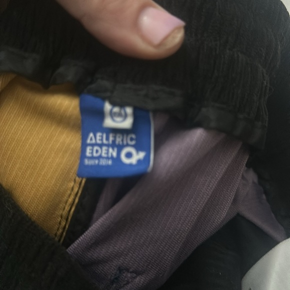 Aelfric Eden "Back to 90's" Patchwork Color Block Corduroy Pants (Unisex) - Picture 5 of 8